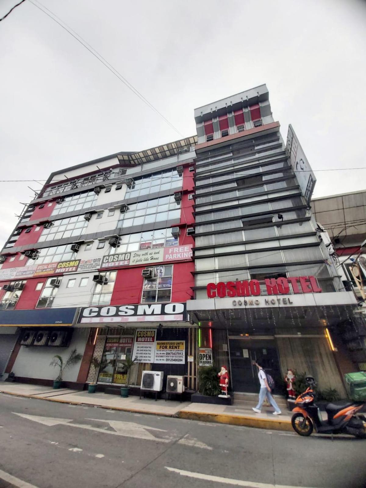 Cosmo Hotel Espana Near Ust 마닐라 외부 사진
